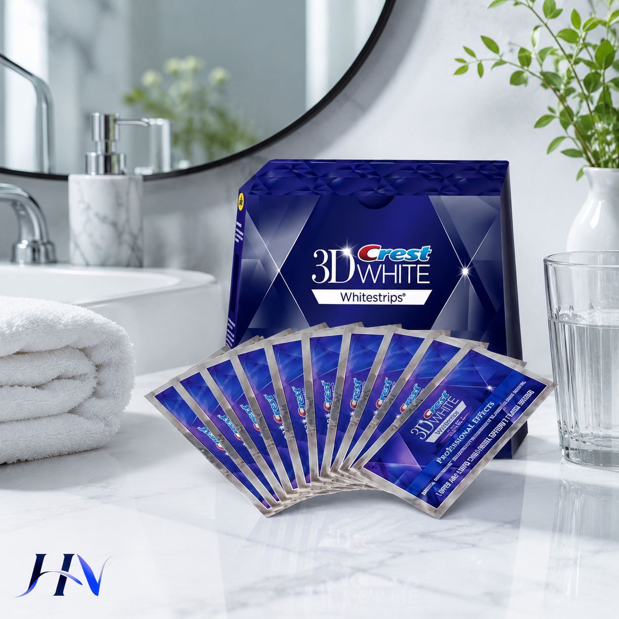 Fitas Clareadoras Dentais Crest 3D White Whitestrips Professional Effects