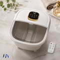 Spa Elétrico para os Pés Dobrável com Aquecimento, Massagem e Controle de Temperatura