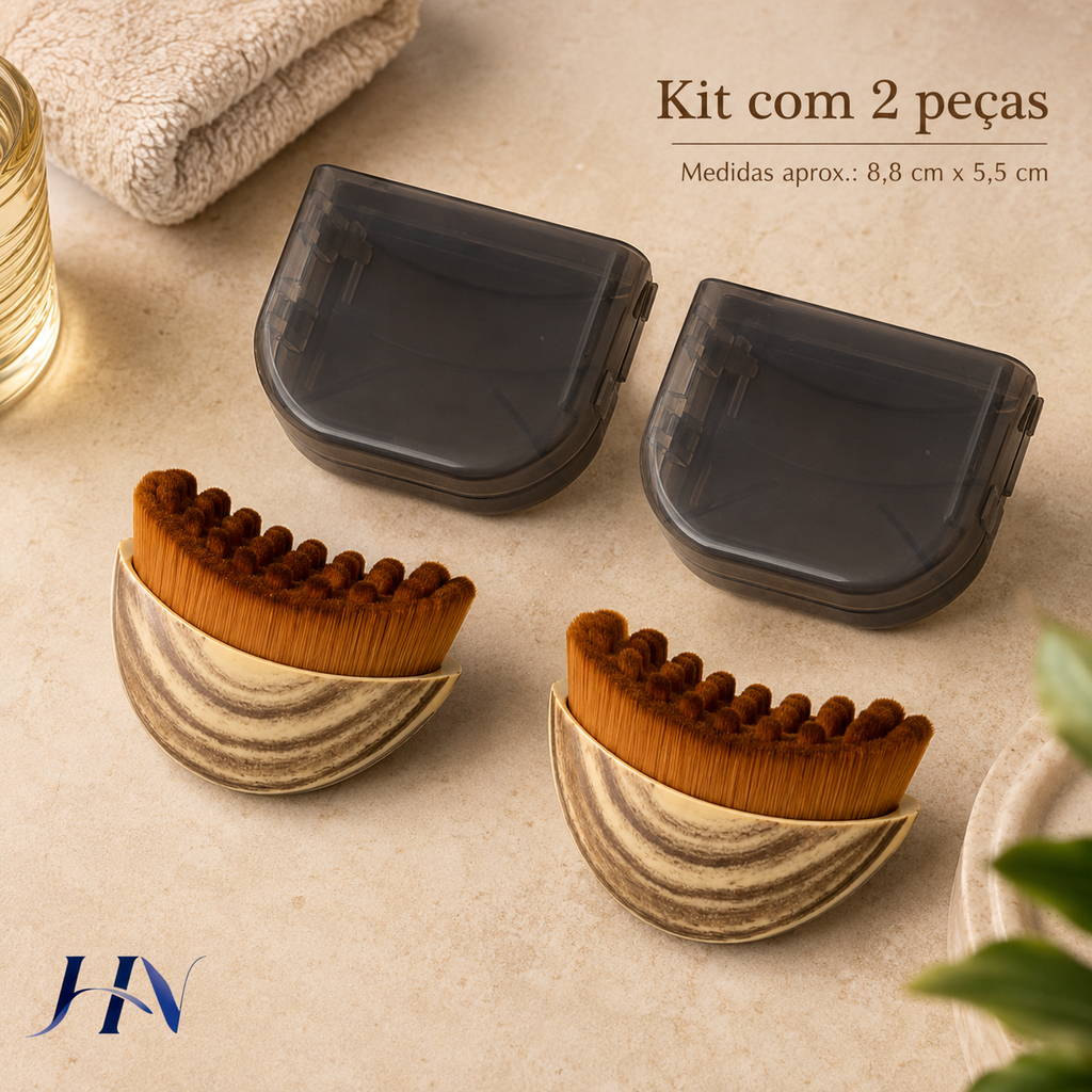 Escova Facial Esculpidora LymphGlow – Massageador de Madeira para Drenagem e Contorno Facial
