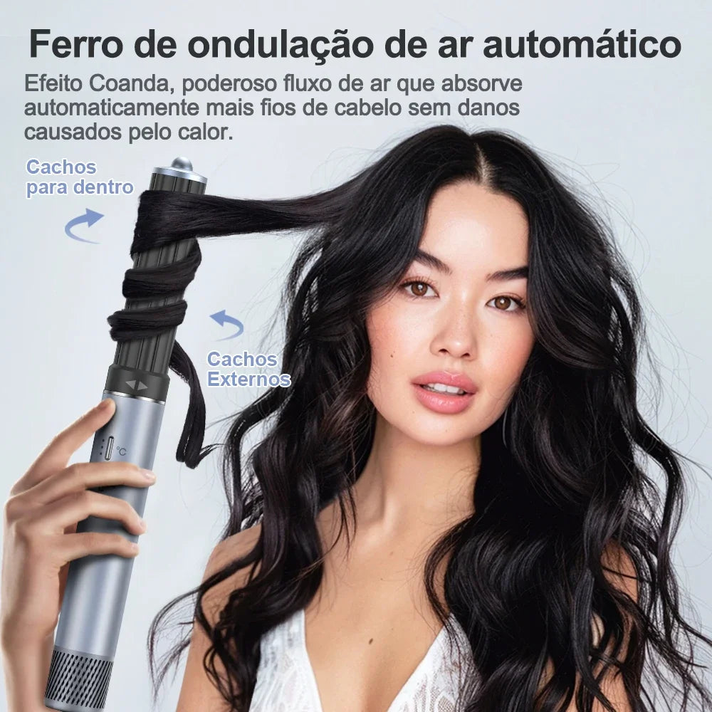 Gokoco S1 Pro Versatile 5 in 1 Hair Dryer Set Magnetic Straightening Head Curling Comb