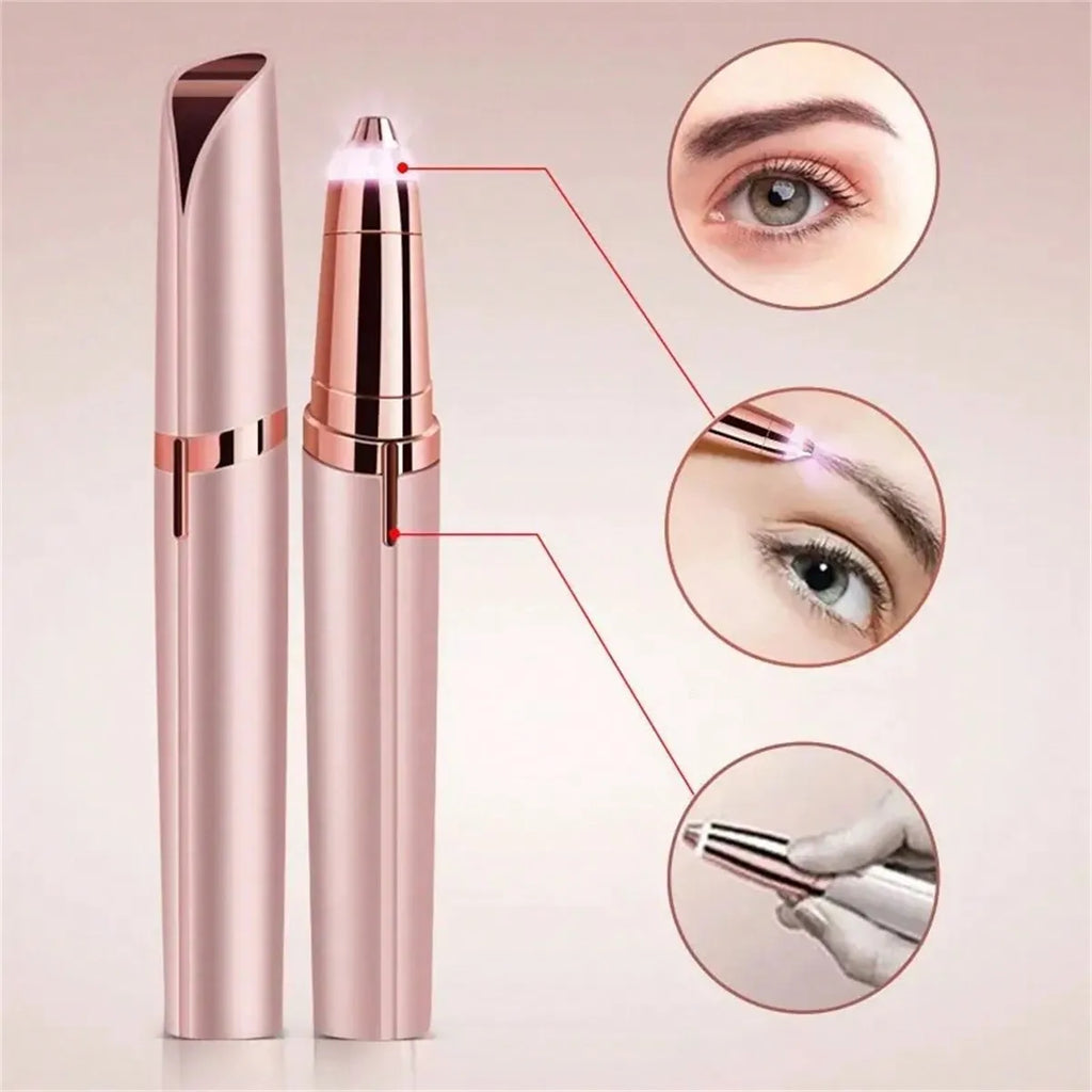 2026Women Electric Eyebrow Trimmer Eye Brow Shaper Pencil Face Hair Remover For Women Automatic Eyebrow Shavers Pocketknife