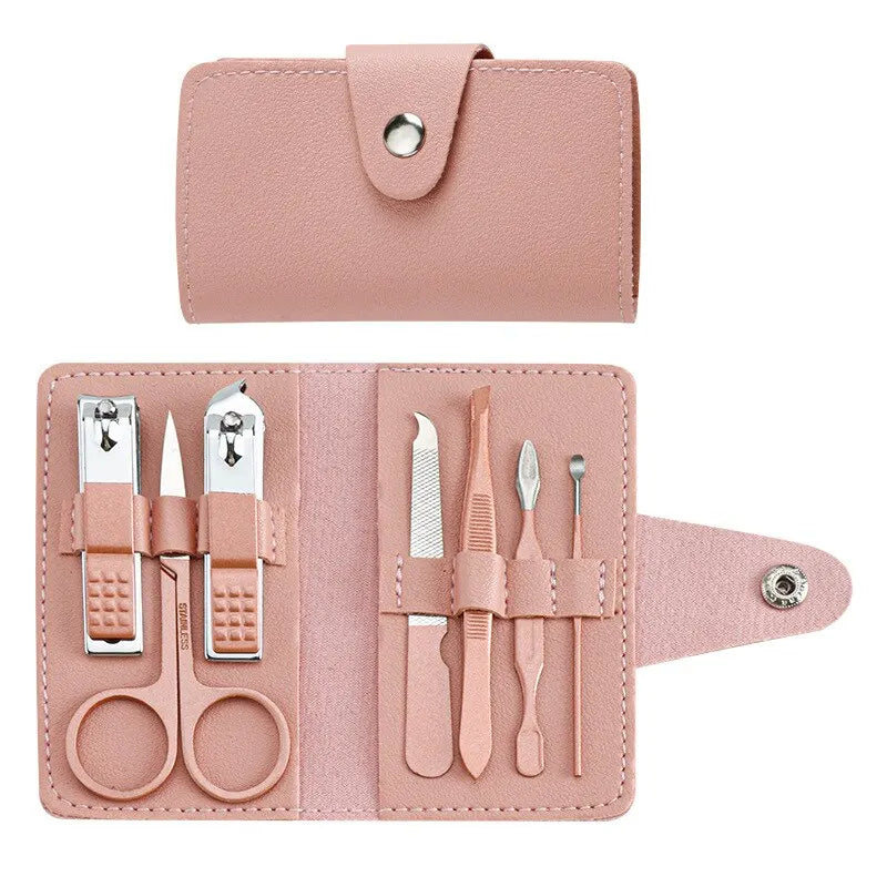 New Manicure Set 30 in 1 Nail Clippers Set Nail Manicure Kit for Women RedFlow Toenail Clippers,Pedicure Kit Pedicure Tools