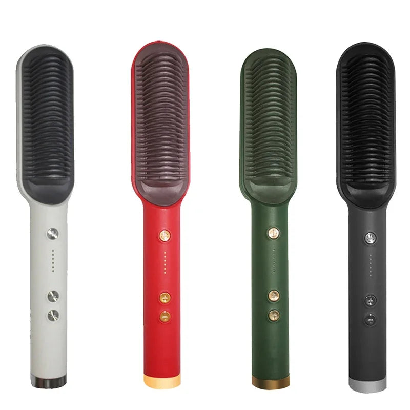 Hair Straightener Professional Quick Heated Electric Hot Comb Hair Straightener Personal Care Multifunctional Hairstyle Brush