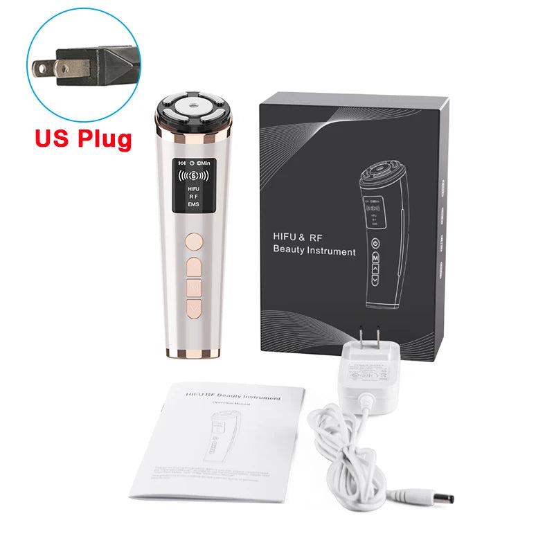 Mini HIFU Facial Peicon Lift Pro – Aparelho EMS, Microcorrente e LED para Skincare Avançado