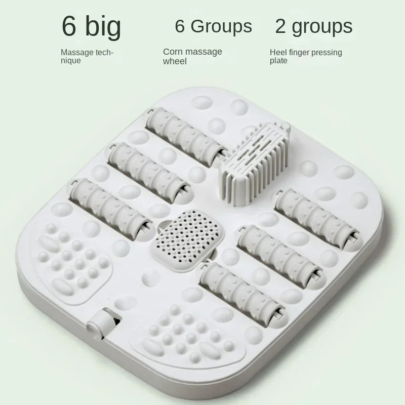 Automatic Heat Constant Temperature Foot Massage Foot Soak Tub Folding Footbath Machine Roller Massage Electric Pedicure Bathtub