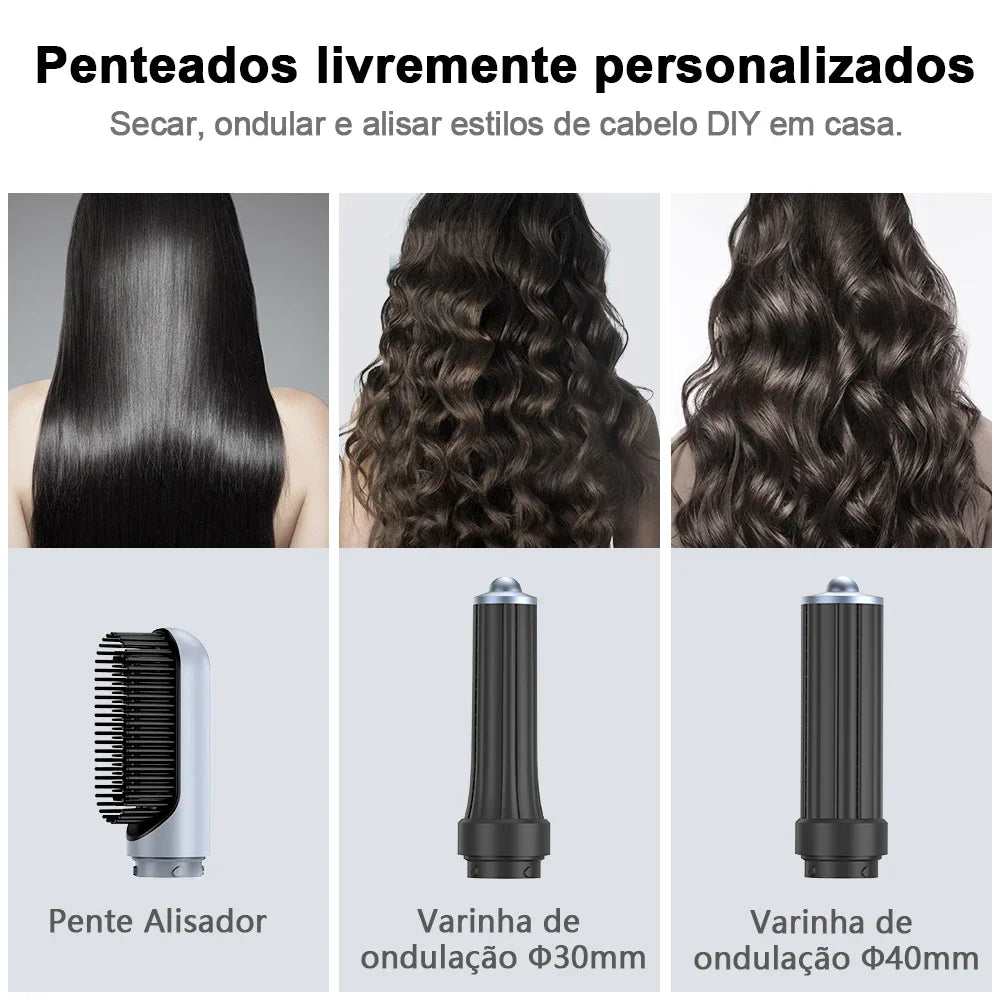 Gokoco S1 Pro Versatile 5 in 1 Hair Dryer Set Magnetic Straightening Head Curling Comb