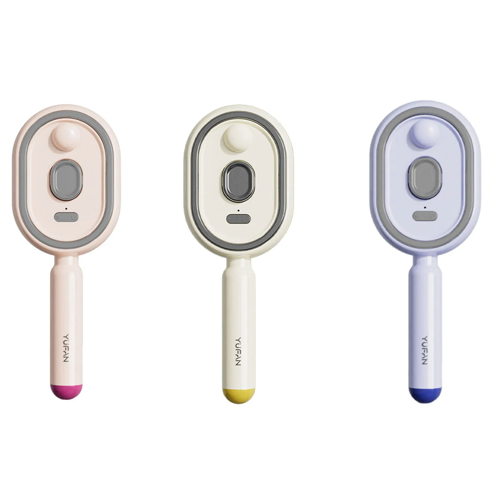 Electric Steam Brush with Water Spray Wet Electrics Hairbrush USB-C Charging for Detangling Smoothing Styling & Frizz Control